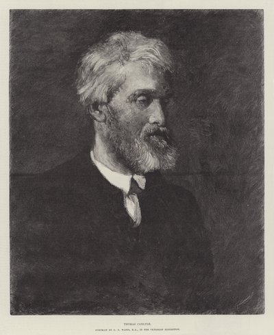 Thomas Carlyle - George Frederick Watts